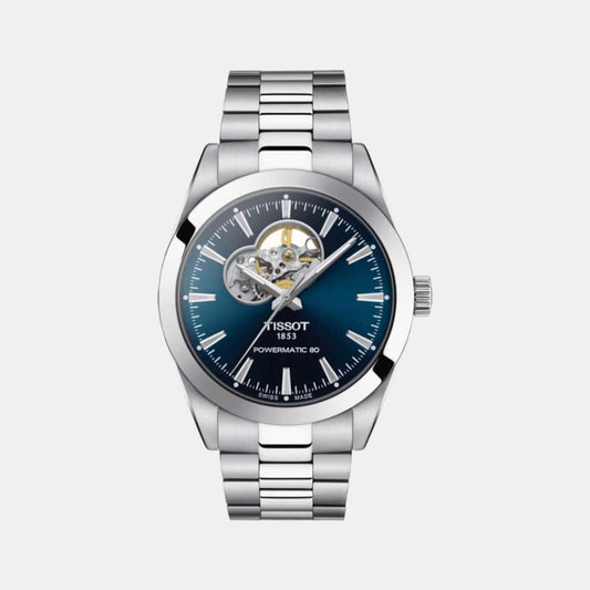 Gentleman Male Analog Stainless Steel Watch T1274071104101