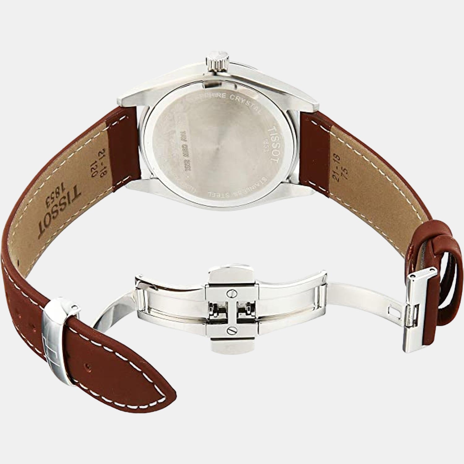 Tissot Men Round Silver watch