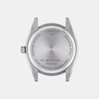 Tissot Leather Silver watch