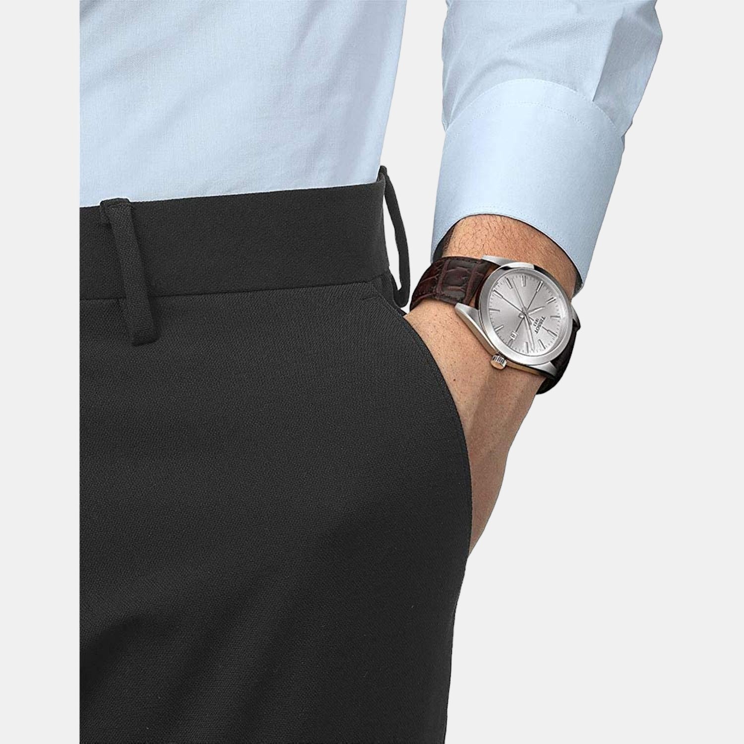 Tissot 40 mm Round Quartz watch