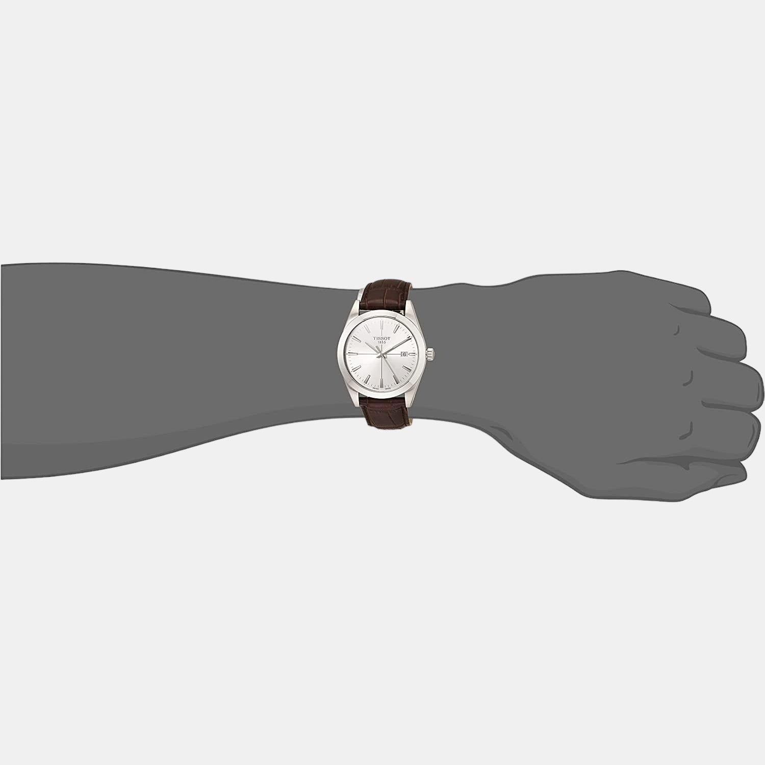 Tissot Men Round Grey watch