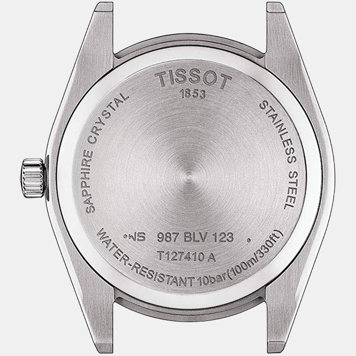 Tissot Leather Grey watch