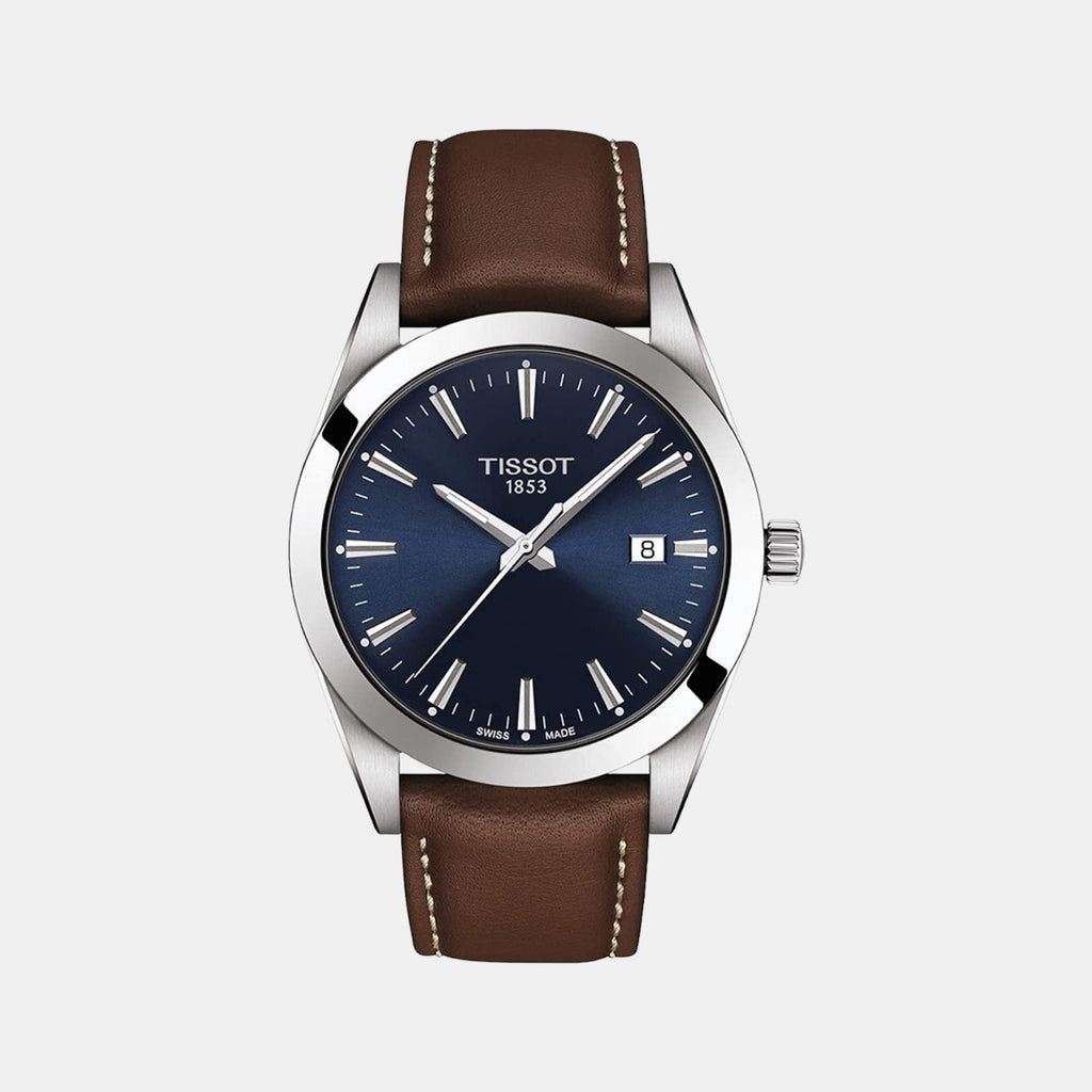 Tissot Round Blue Analog watch