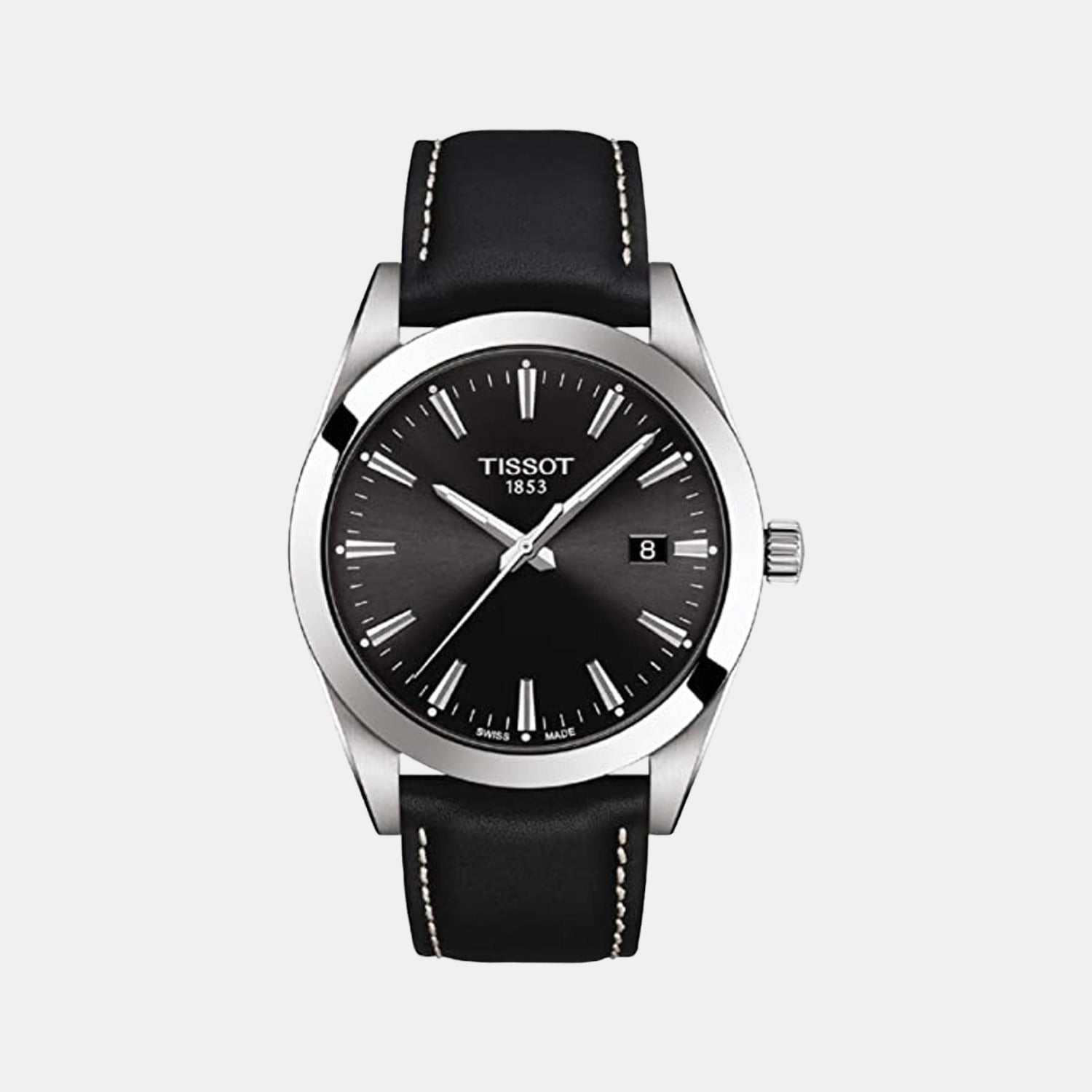 Tissot Round Black Analog watch