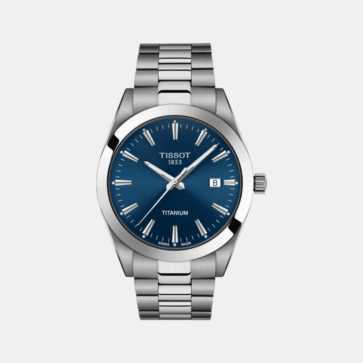Tissot Round Blue Analog watch