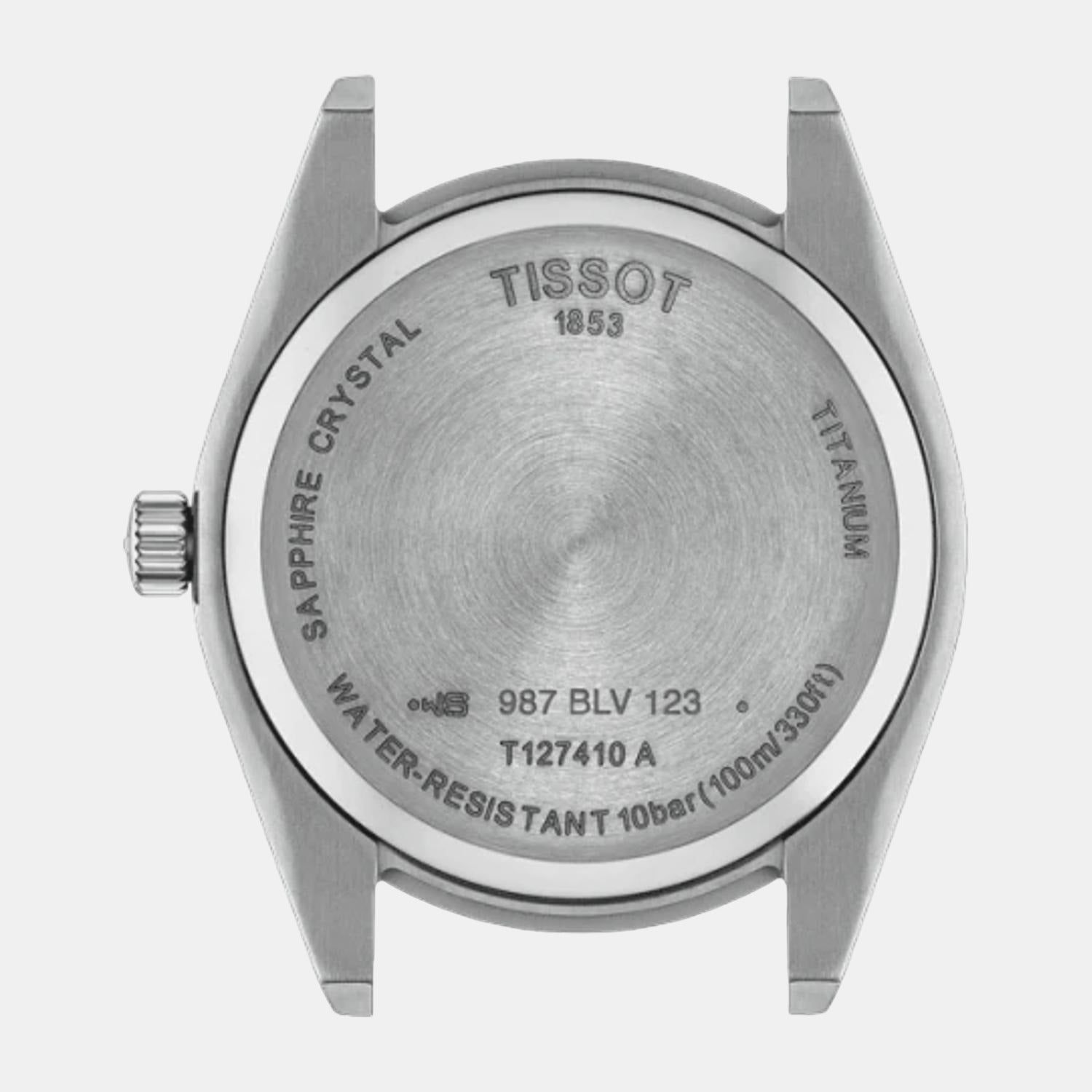 Tissot Men Round Blue watch