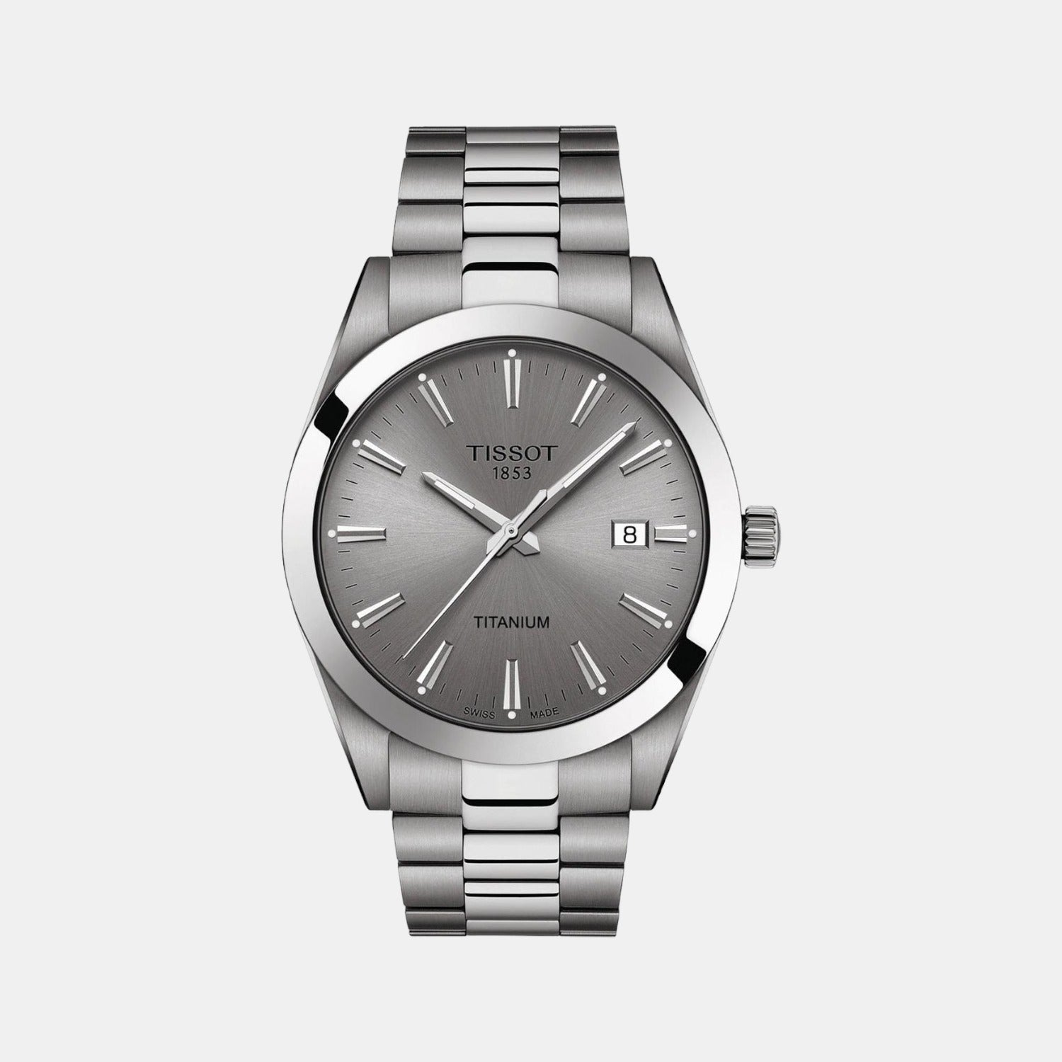 Tissot Round Grey Analog watch