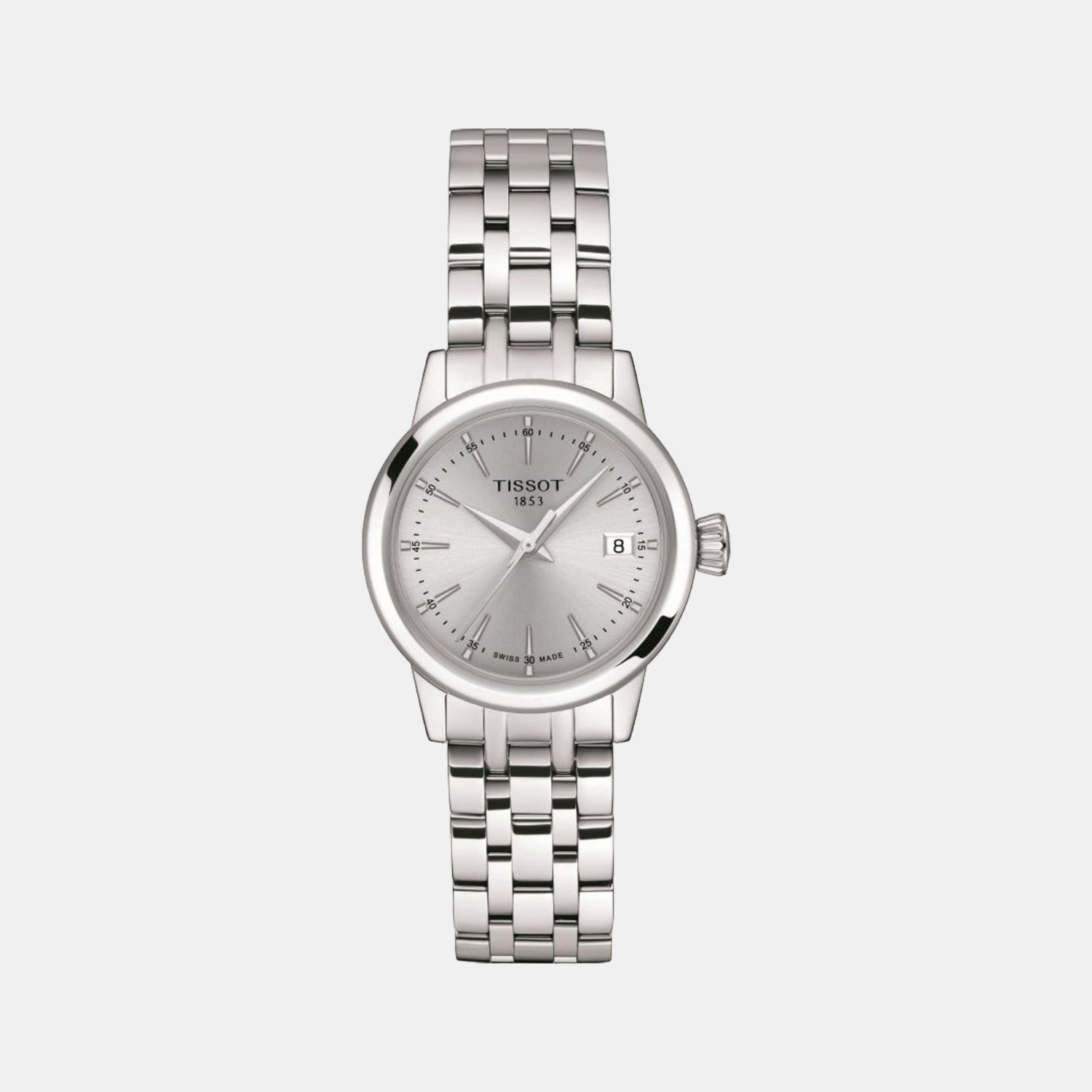 Tissot Round Silver Analog watch