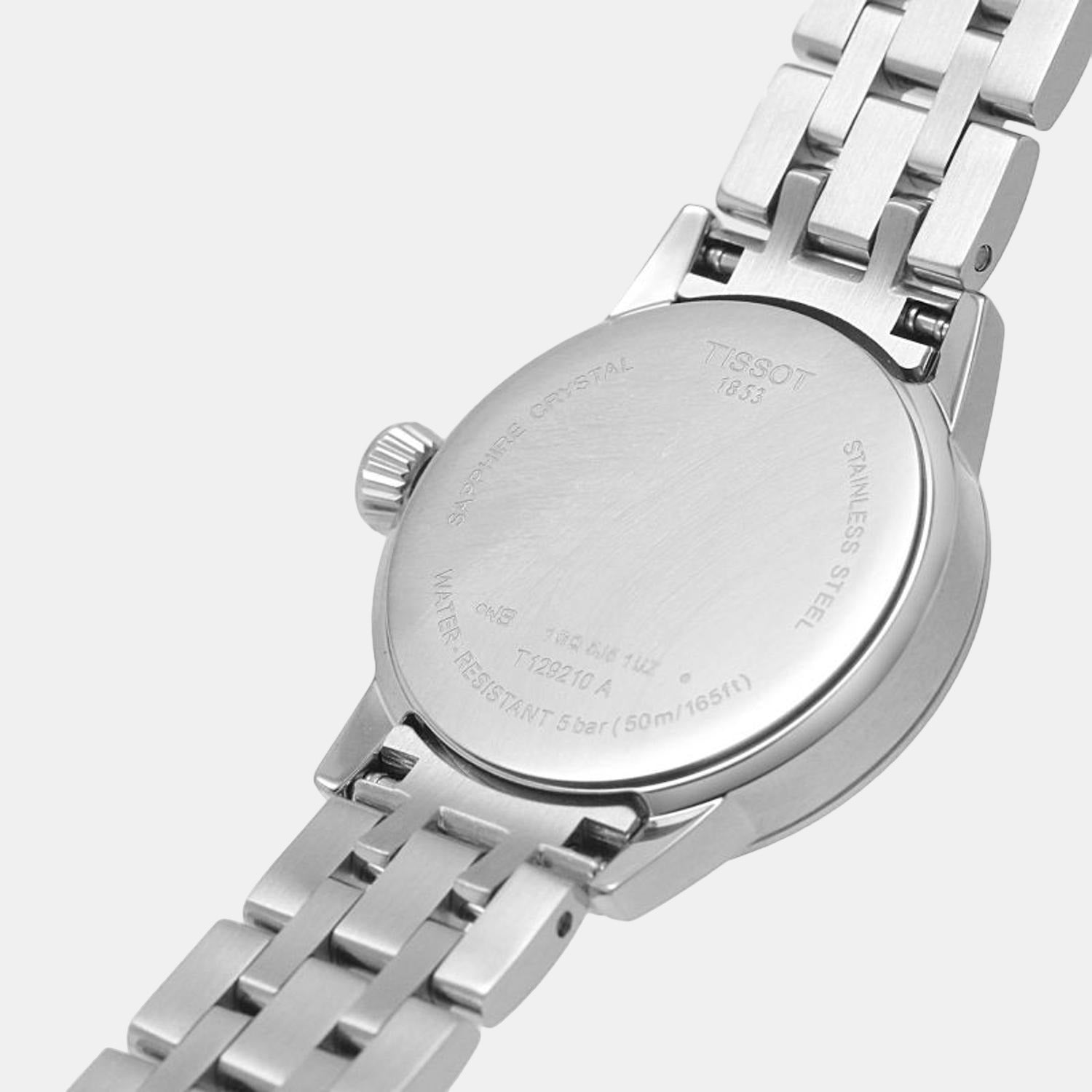 Tissot 1853 stainless hot sale steel back water resistant