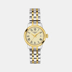 Tissot Round Cream Analog watch