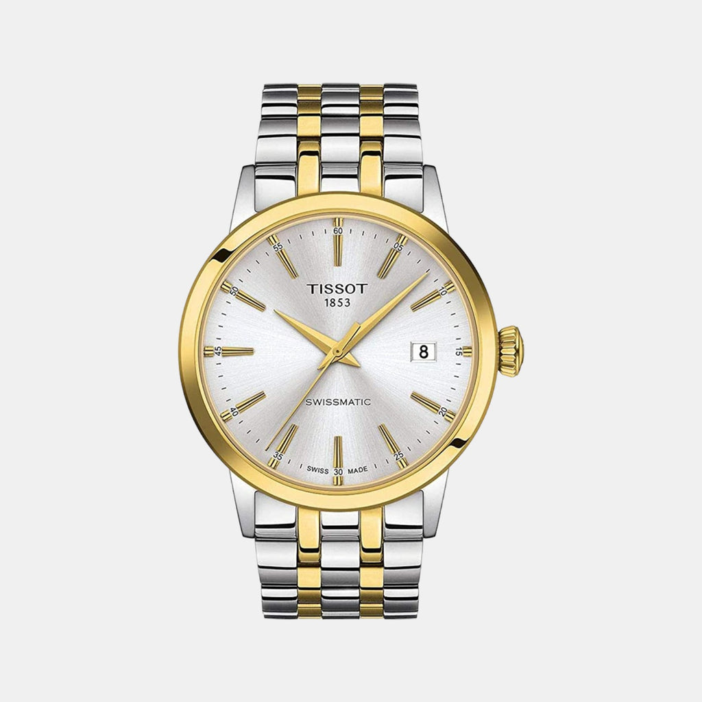 Tissot Round Silver Analog watch