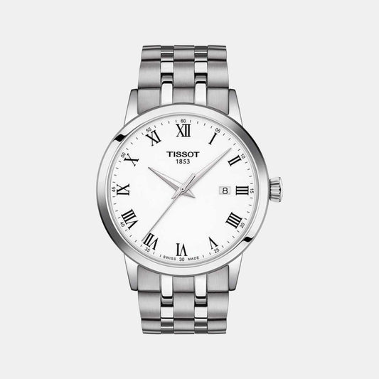 Classic Dream Male Analog Stainless Steel Watch T1294101101300