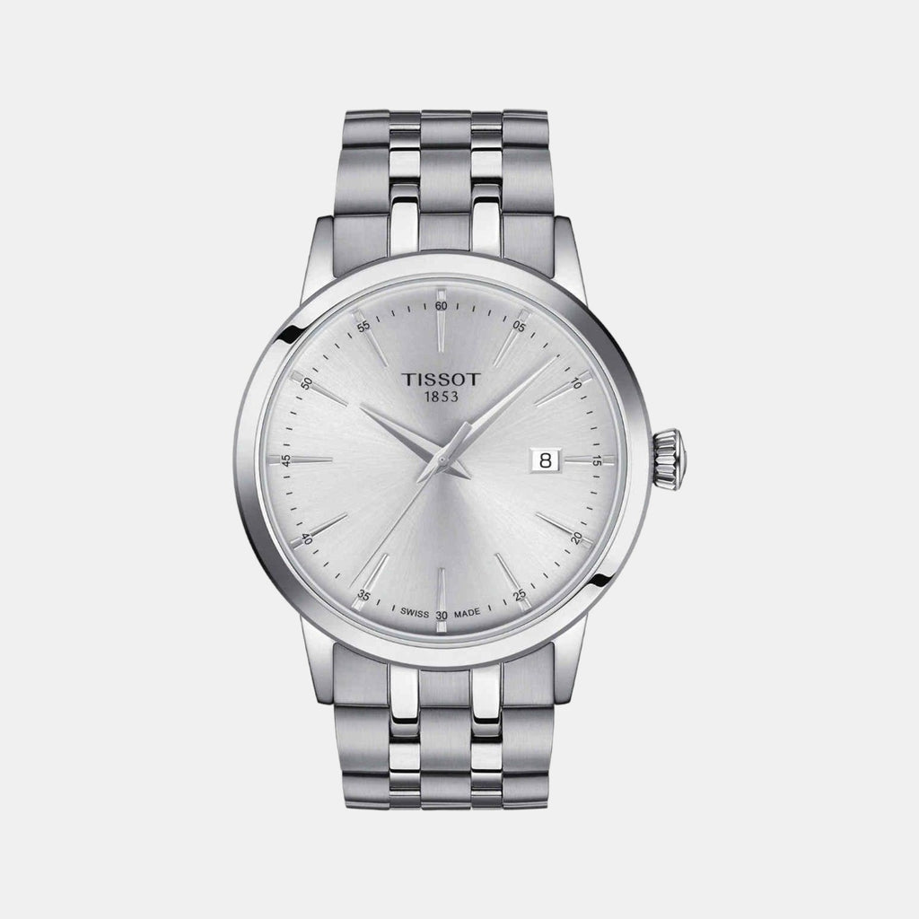 Tissot Round Silver Analog watch