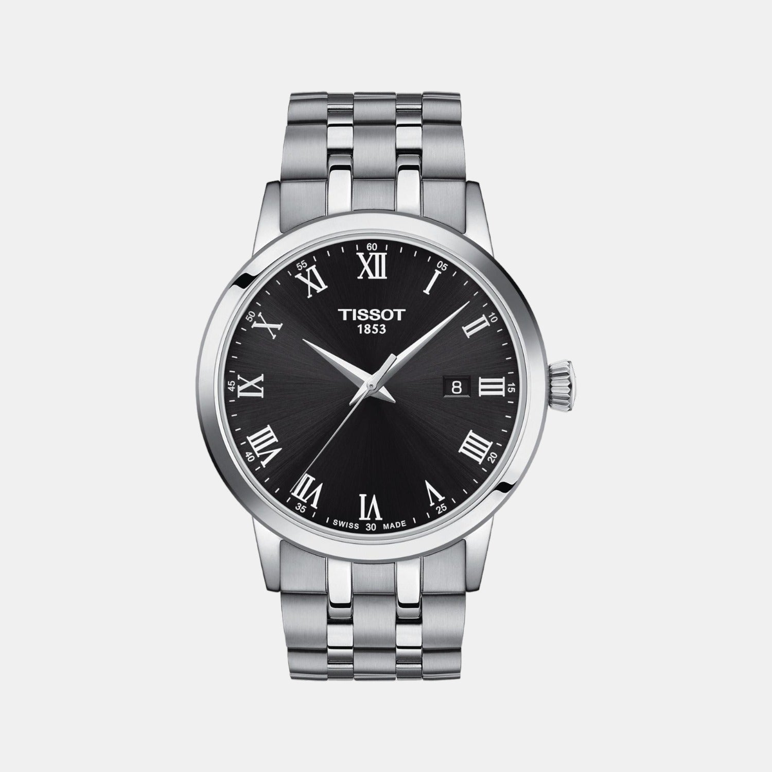 Tissot Round Black Analog watch