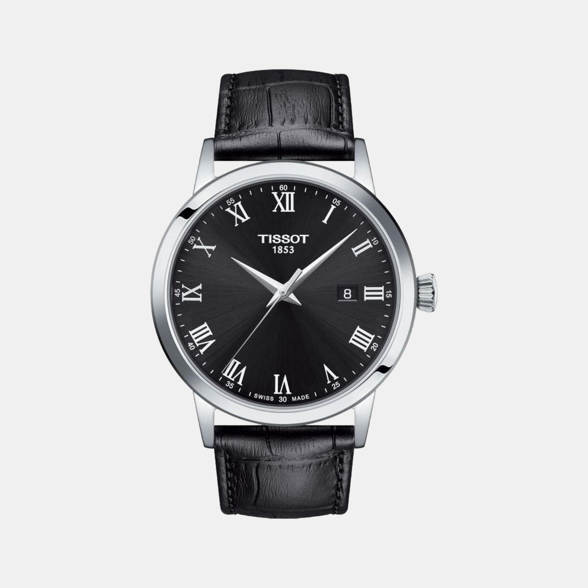 Tissot Round Black Analog watch