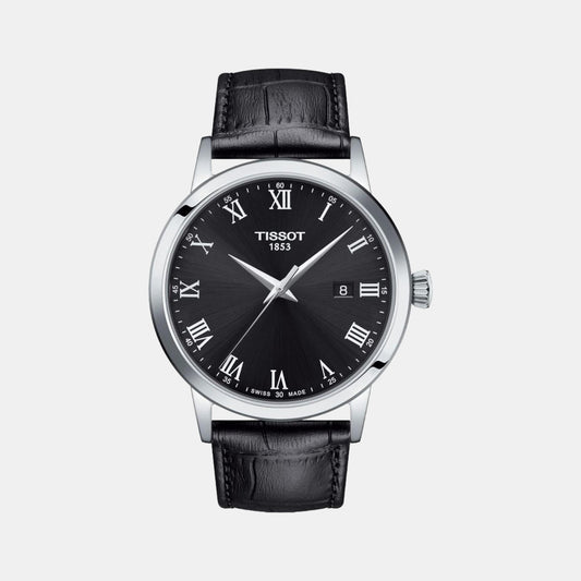 Classic Dream Male Analog Leather Watch T1294101605300