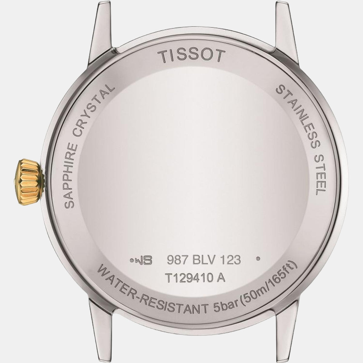 Tissot Men Round Silver watch