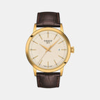 Tissot Round Cream Analog watch