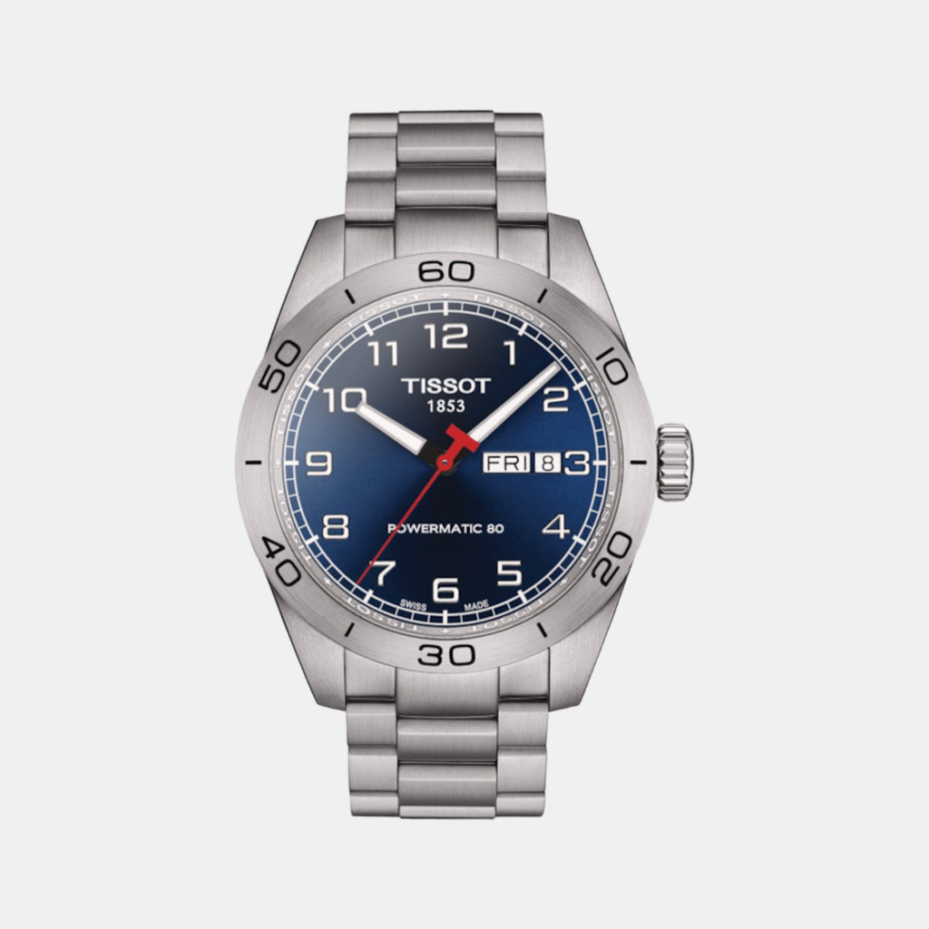 Tissot Round Blue Analog watch