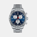 Tissot Round Blue Chronograph watch