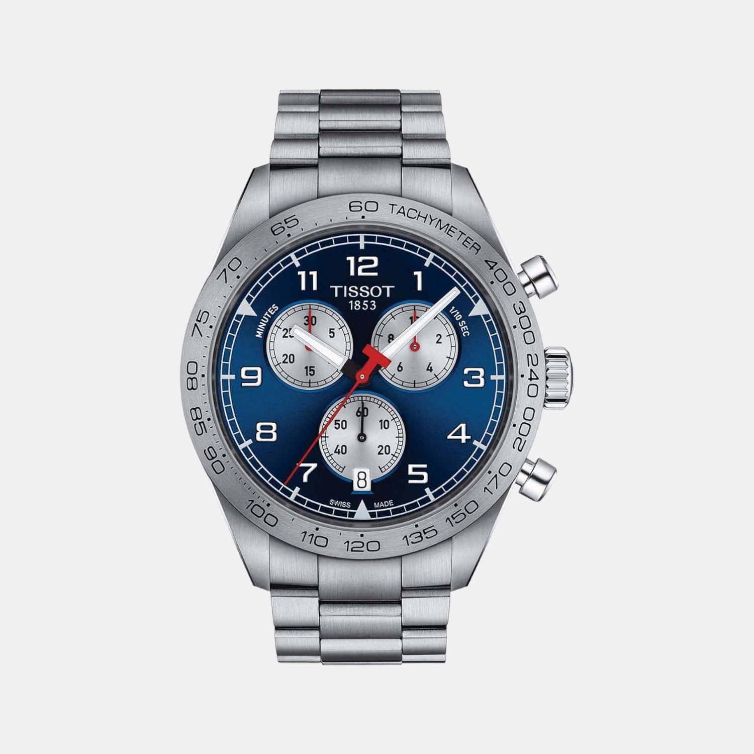 Tissot Round Blue Chronograph watch