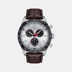Tissot Round Silver Chronograph watch