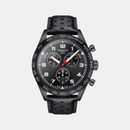 Tissot Round Black Chronograph watch