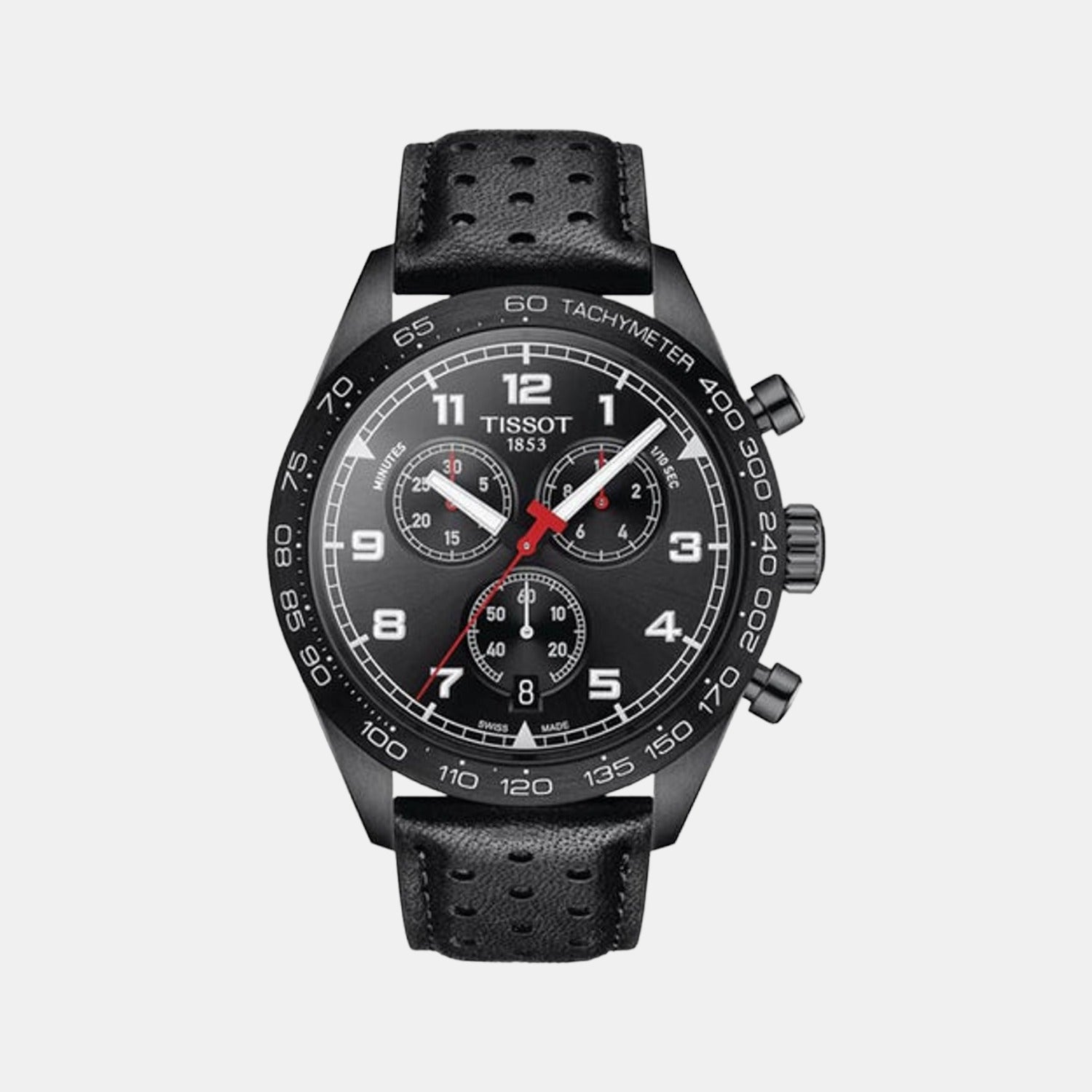 Tissot Round Black Chronograph watch