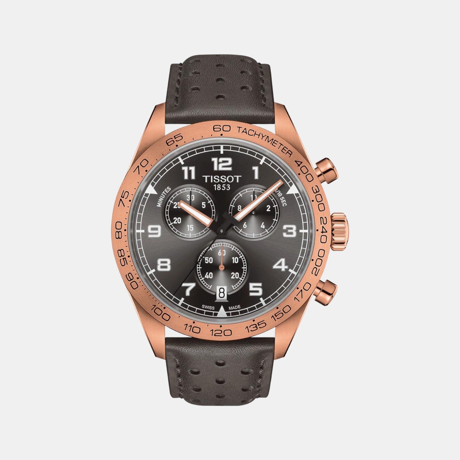 Tissot Round Grey Chronograph watch
