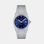 Tissot Round Blue Analog watch