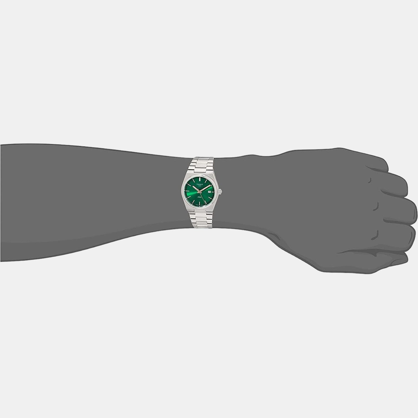 tissot-stainless-steel-green-analog-unisex-watch-t1372101108100