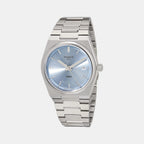 Tissot Round Light Blue Analog watch