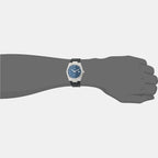 Tissot Leather Blue watch