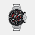 Tissot Round Black Chronograph watch