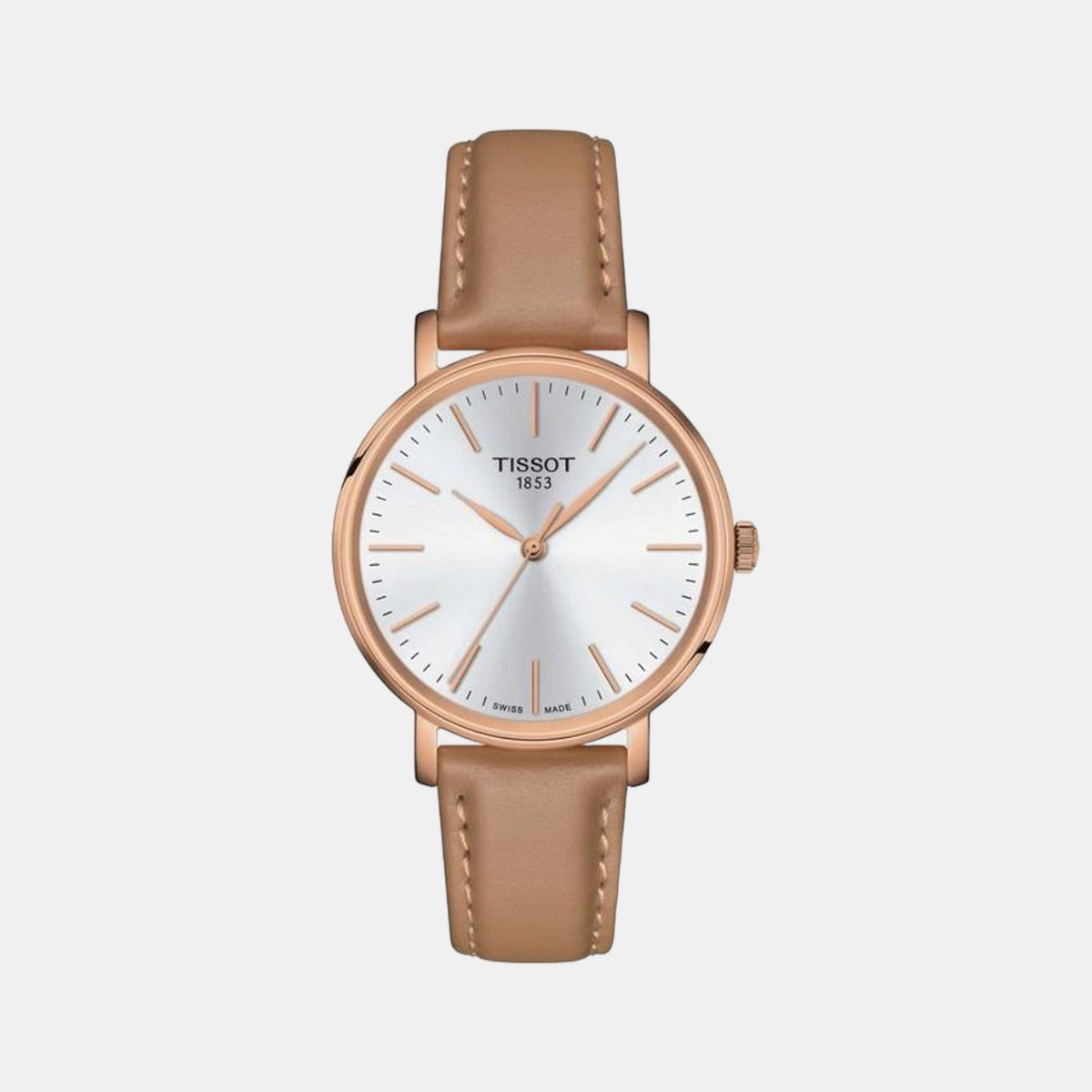 Tissot Round White Analog watch