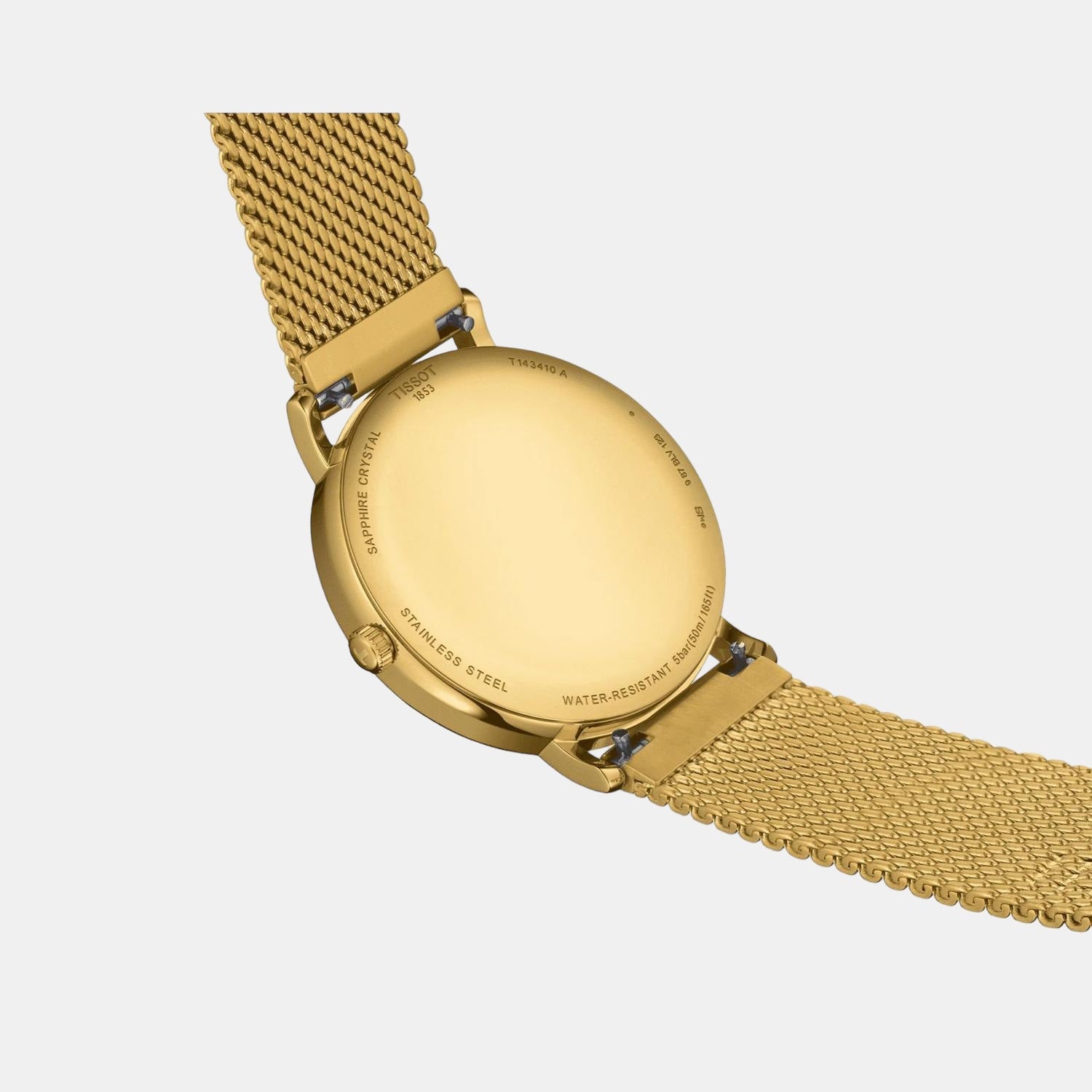 Tissot Men Round Gold watch