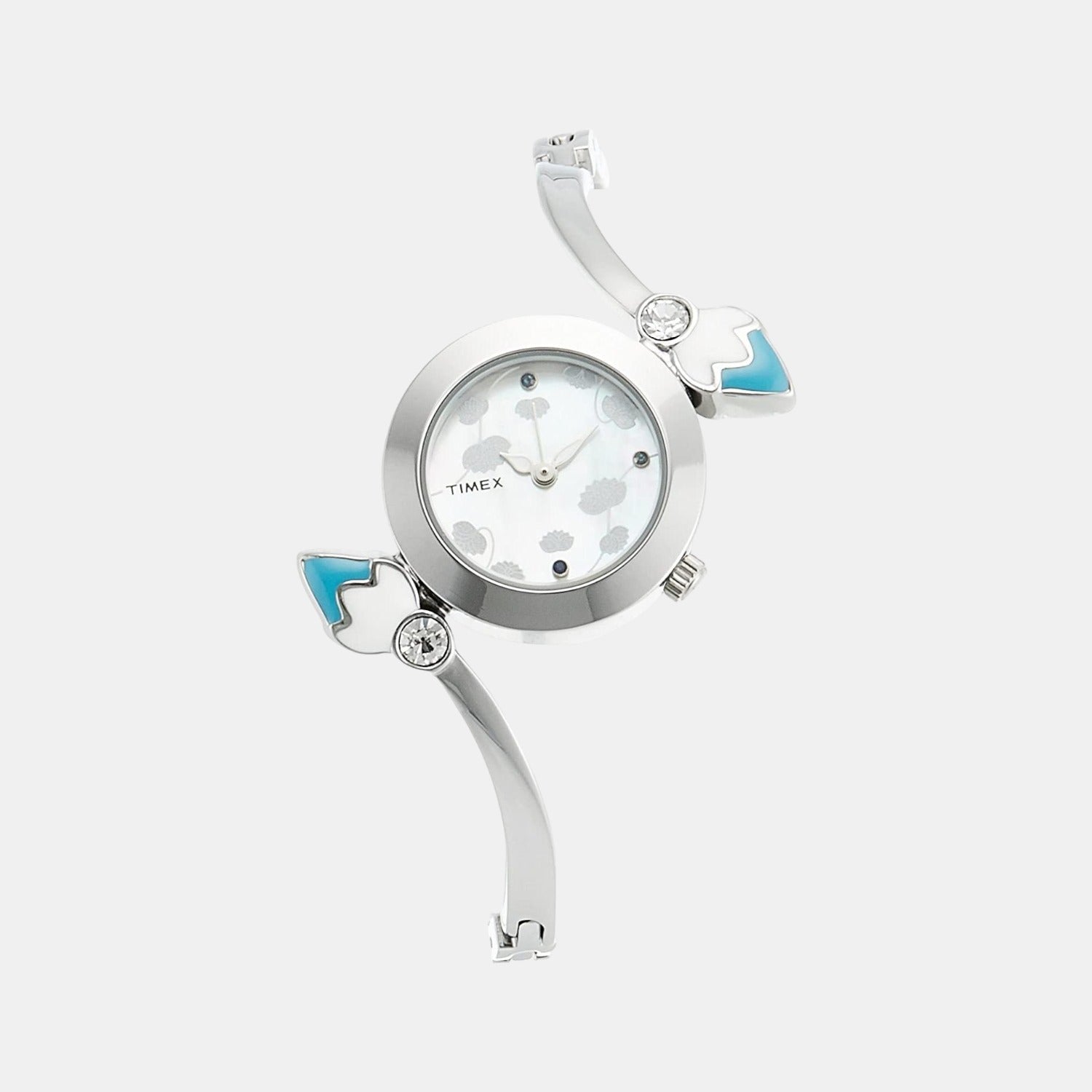 Timex Round Silver Analog watch