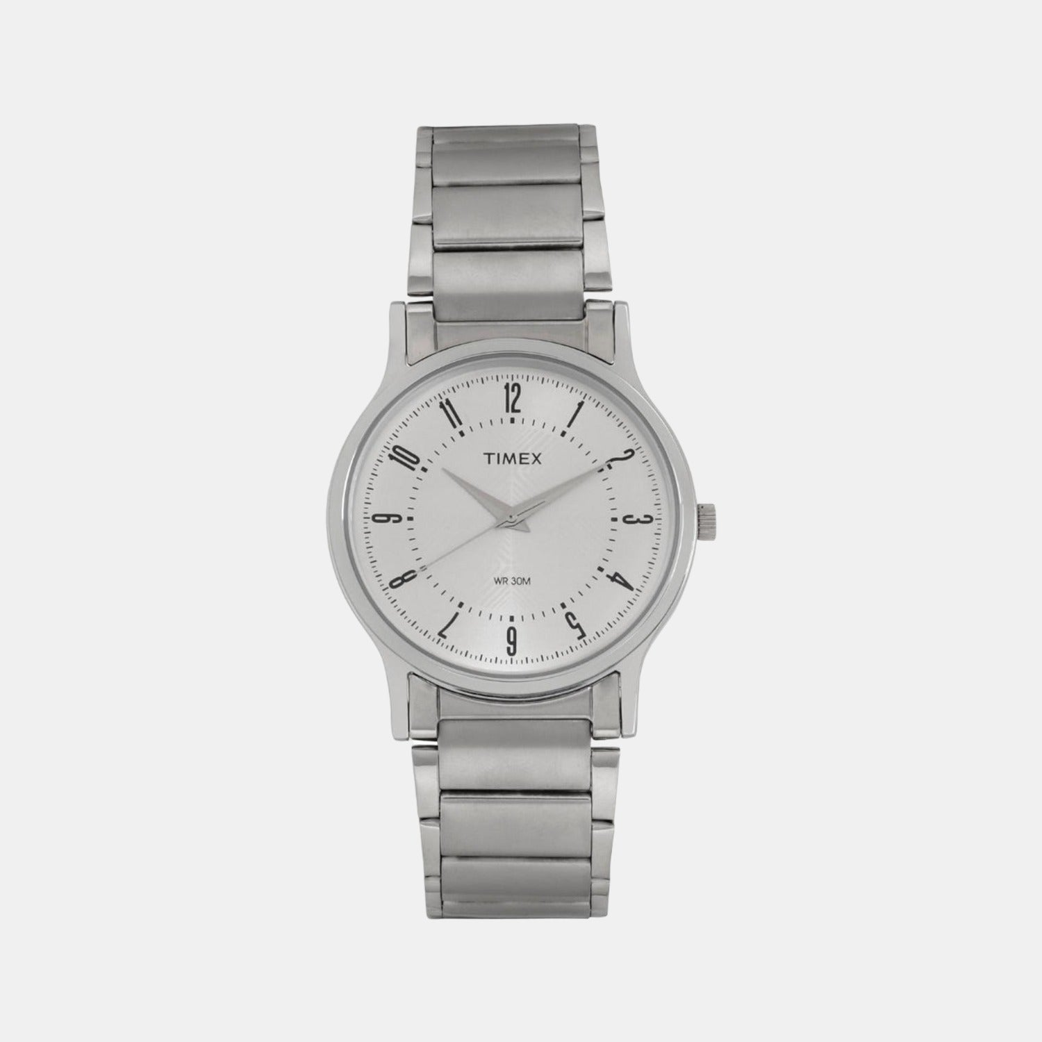 Timex Round Silver Analog watch