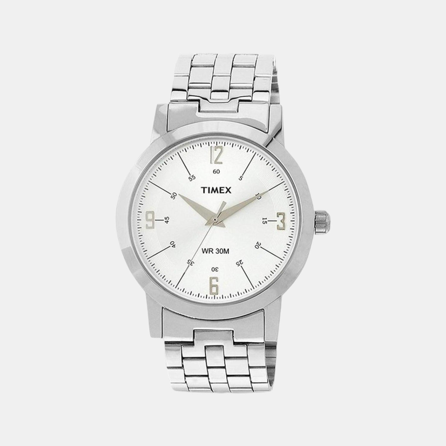 Timex Round Silver Analog watch