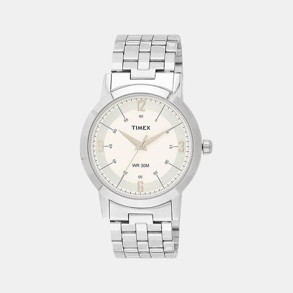 Timex Round Silver Analog watch