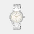 Timex Round Silver Analog watch