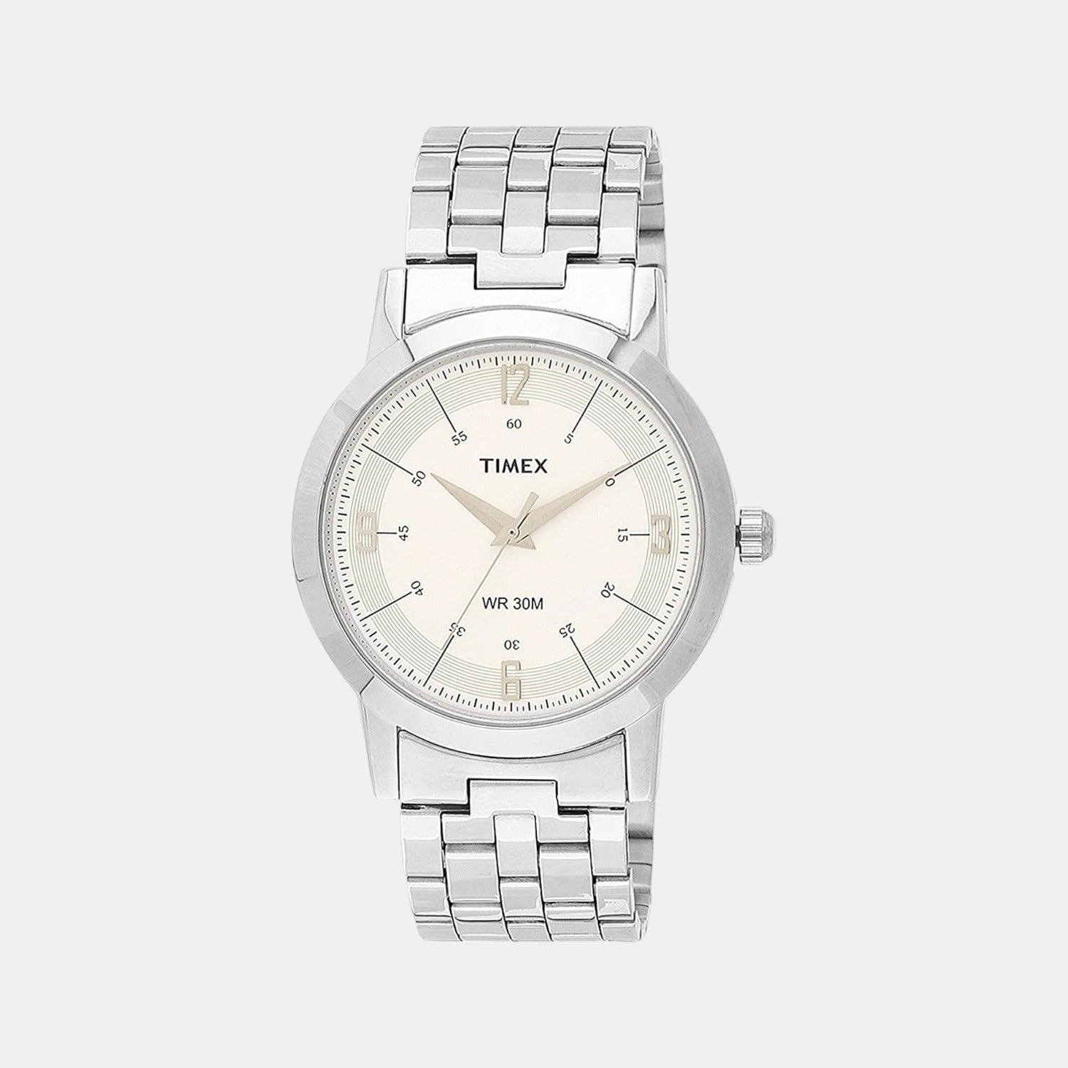 Timex Round Silver Analog watch