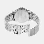 Timex Men Round Silver watch