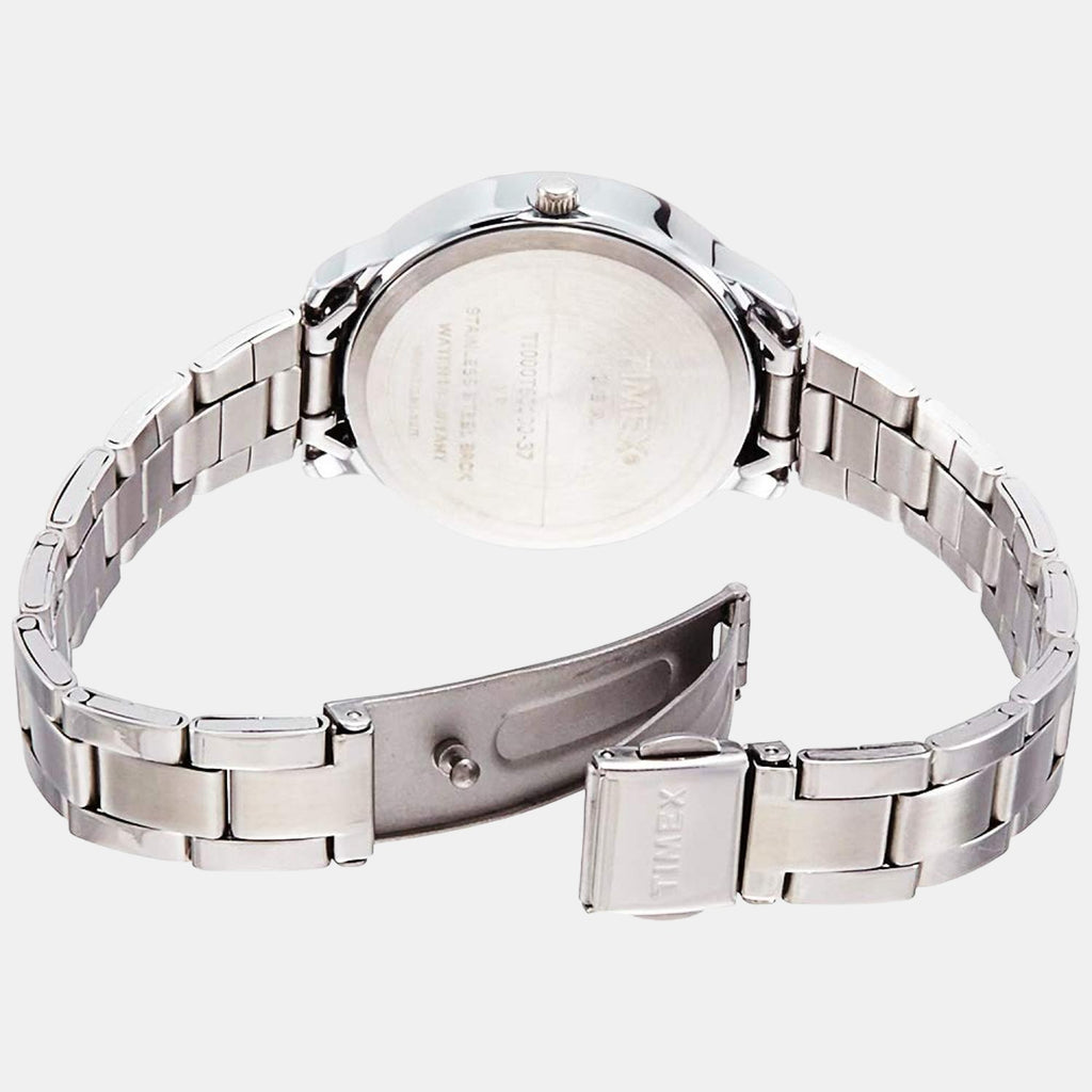 Timex Women Round Purple watch