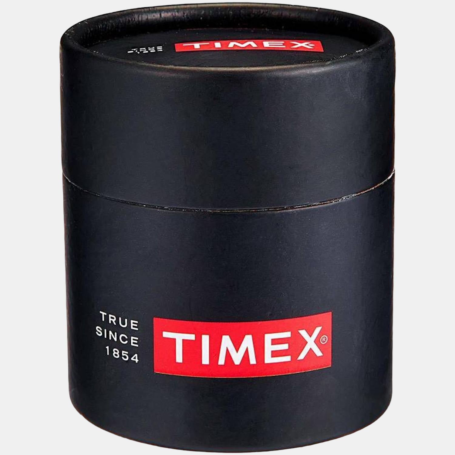 Timex Leather White watch