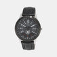 Male Black Analog Leather Watch TI000U90200