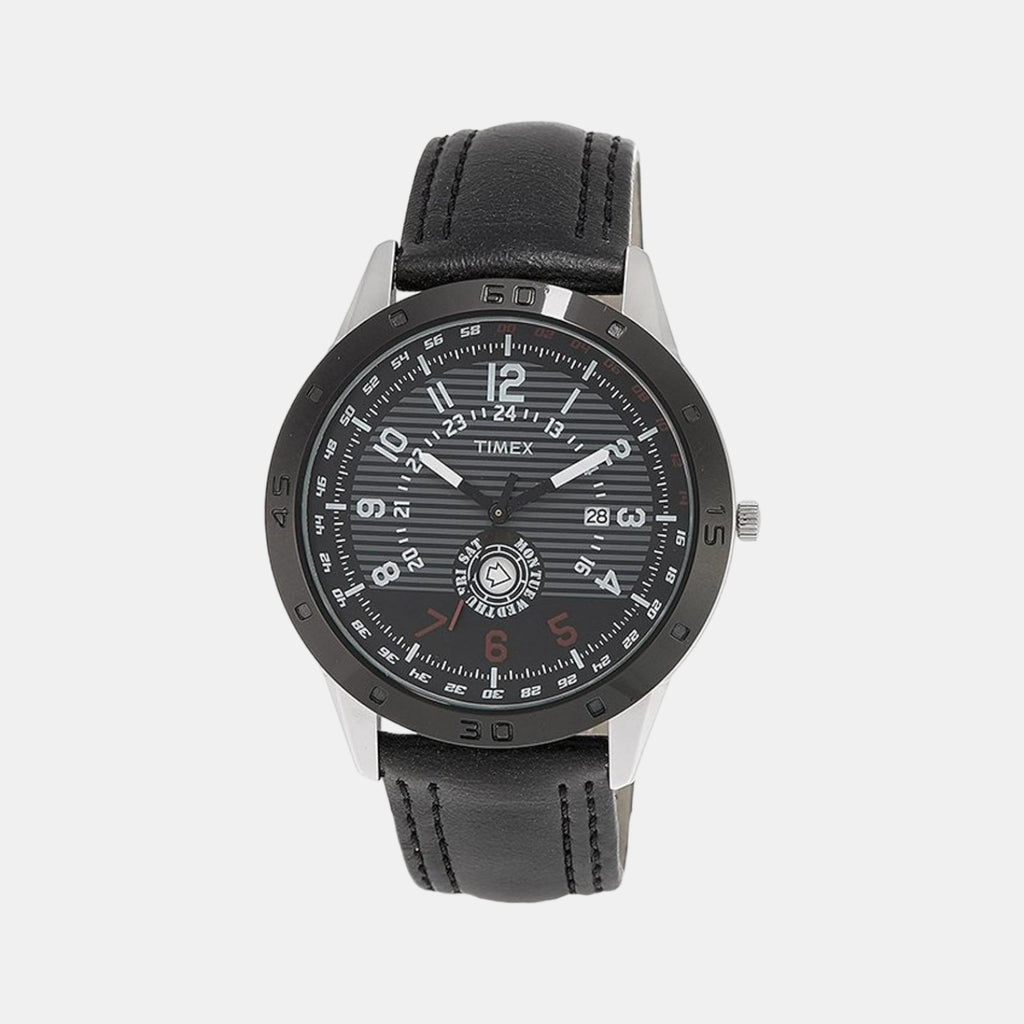 Timex Round Black Analog watch