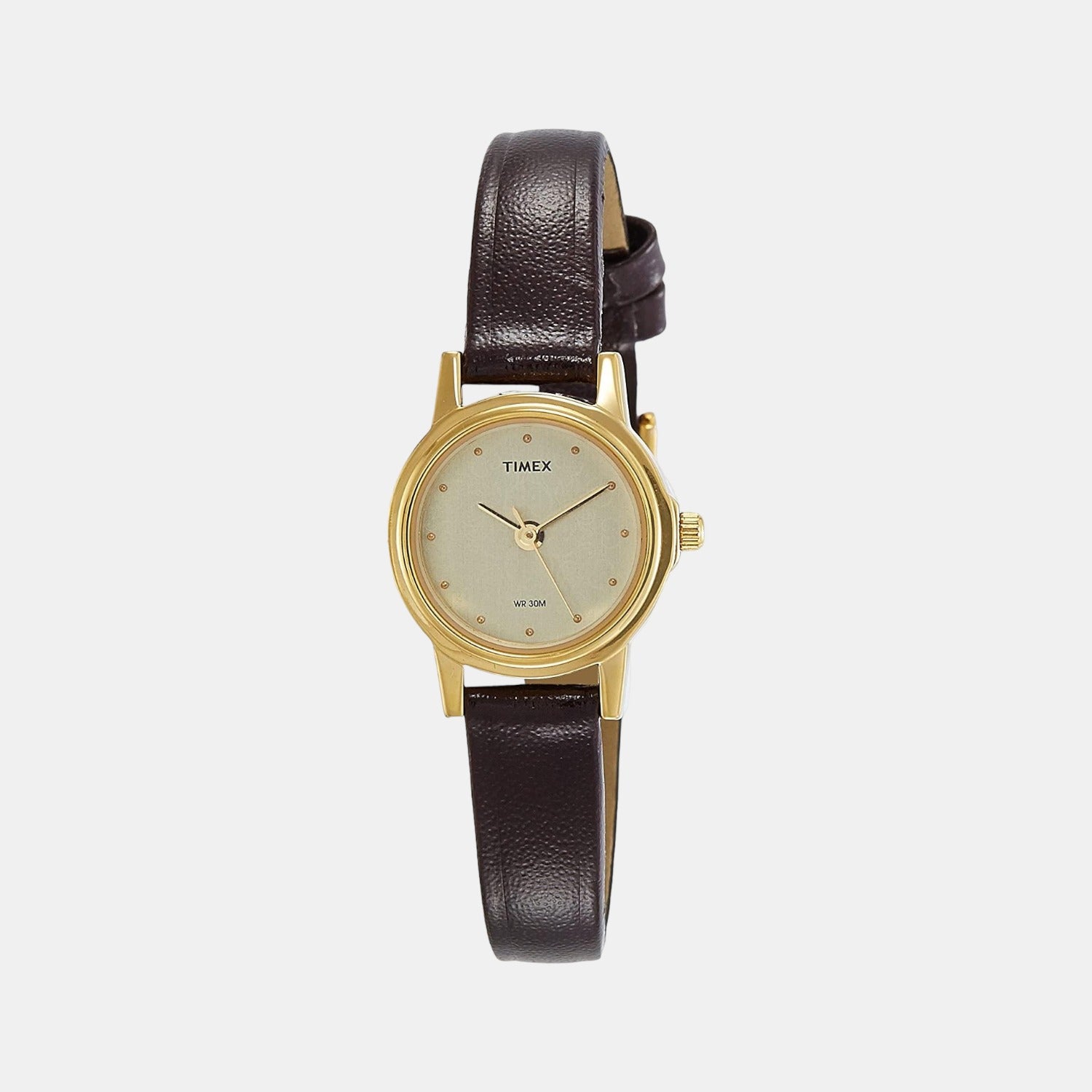 Timex Round Gold Analog watch