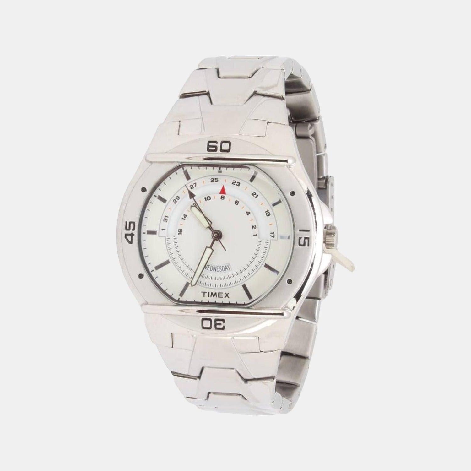 Timex Round Silver Analog watch