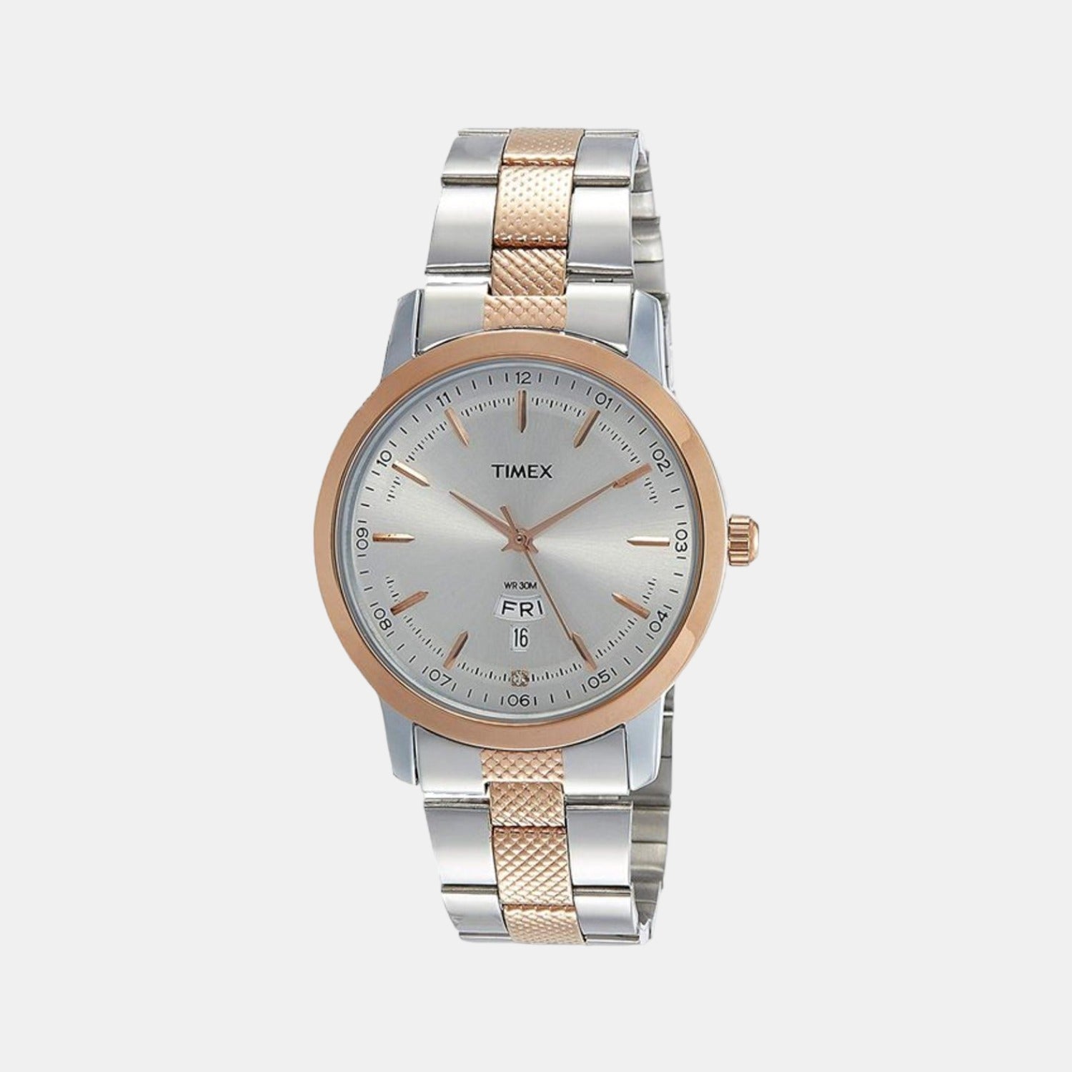 Timex Round Silver Analog watch